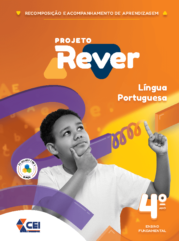 Imagem ilustrativa da capa do livro de Língua Portuguesa para o 4º ano