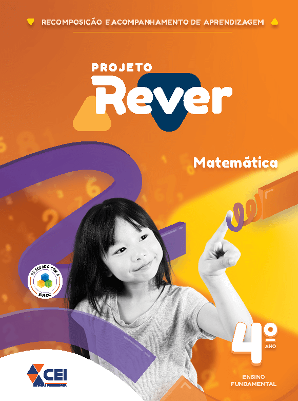 Imagem ilustrativa da capa do livro de Matemática para o 4º ano