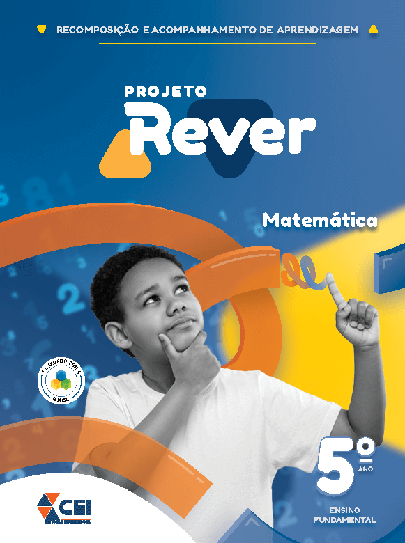 Imagem ilustrativa da capa do livro de Matemática para o 5º ano